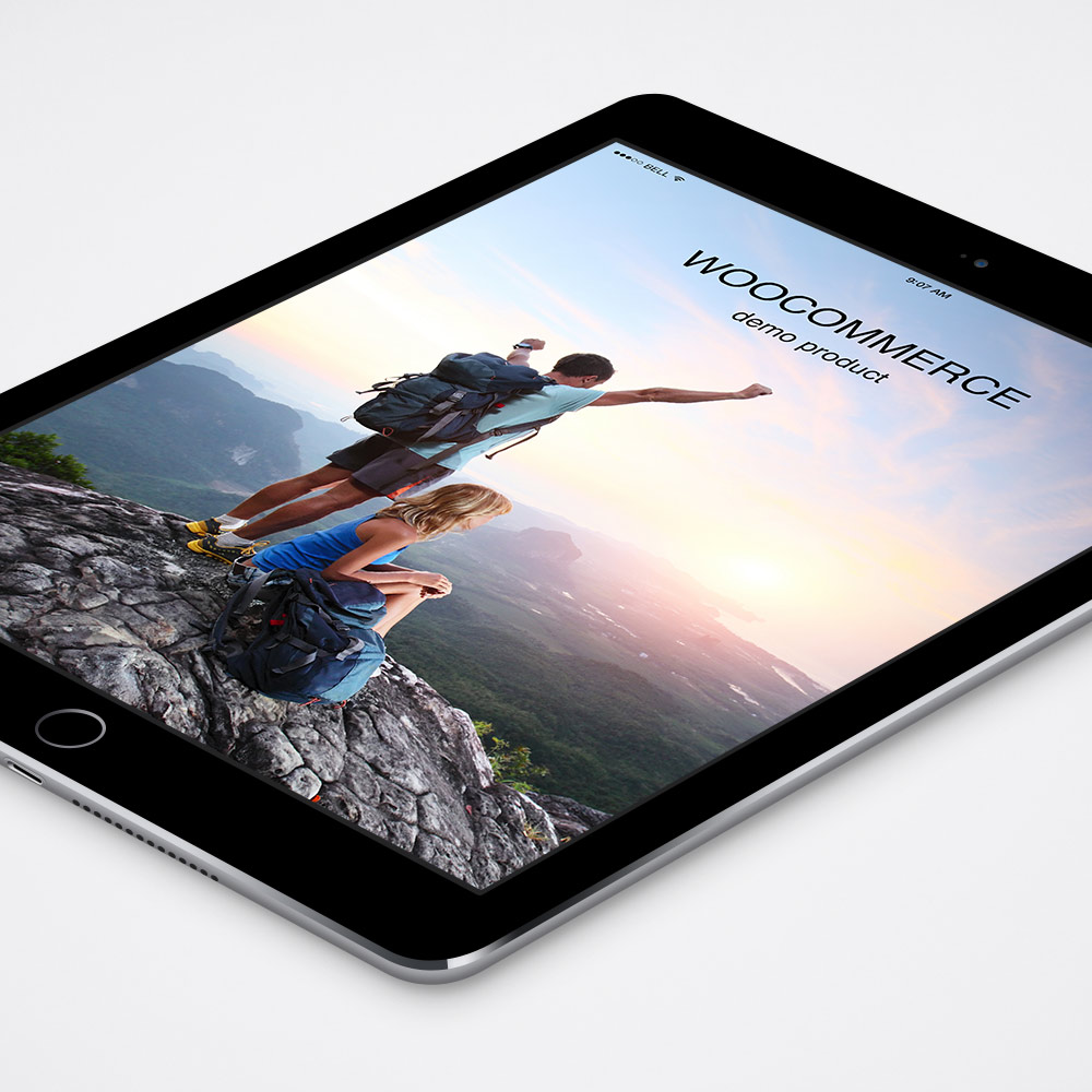 iPad Air mockup
